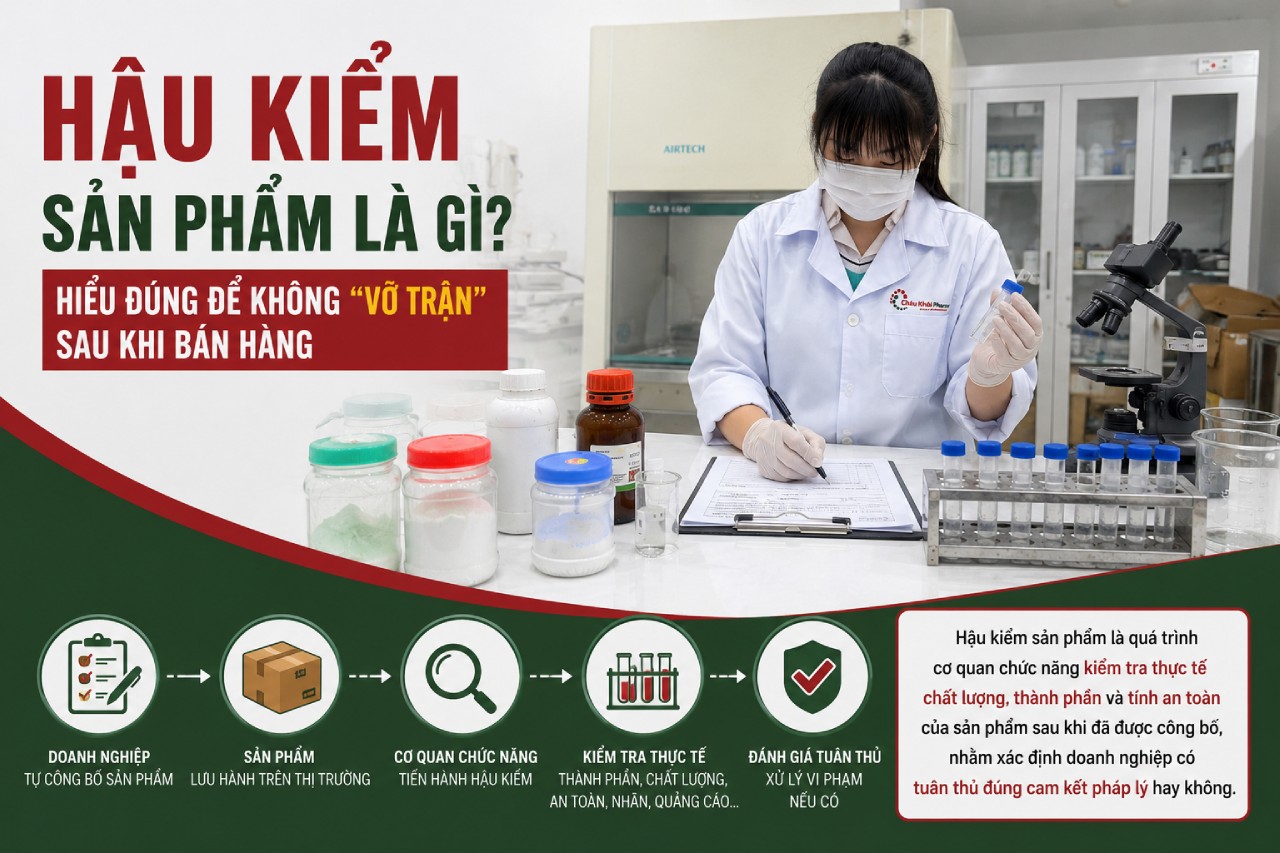 Hậu kiểm sản phẩm là gì? Hiểu đúng để không “vỡ trận” sau khi bán hàng