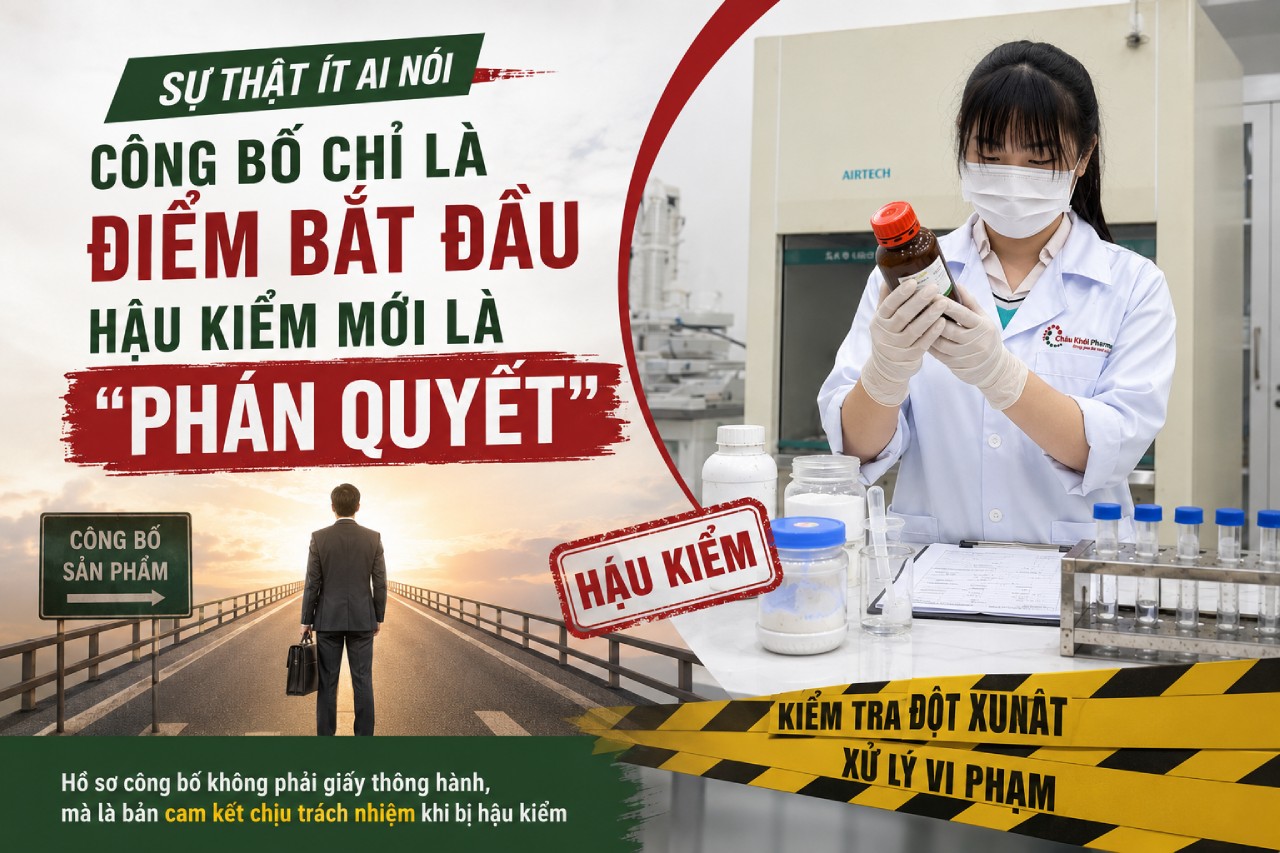 Sự thật ít ai nói Công bố chỉ là điểm bắt đầu hậu kiểm mới là “phán quyết”