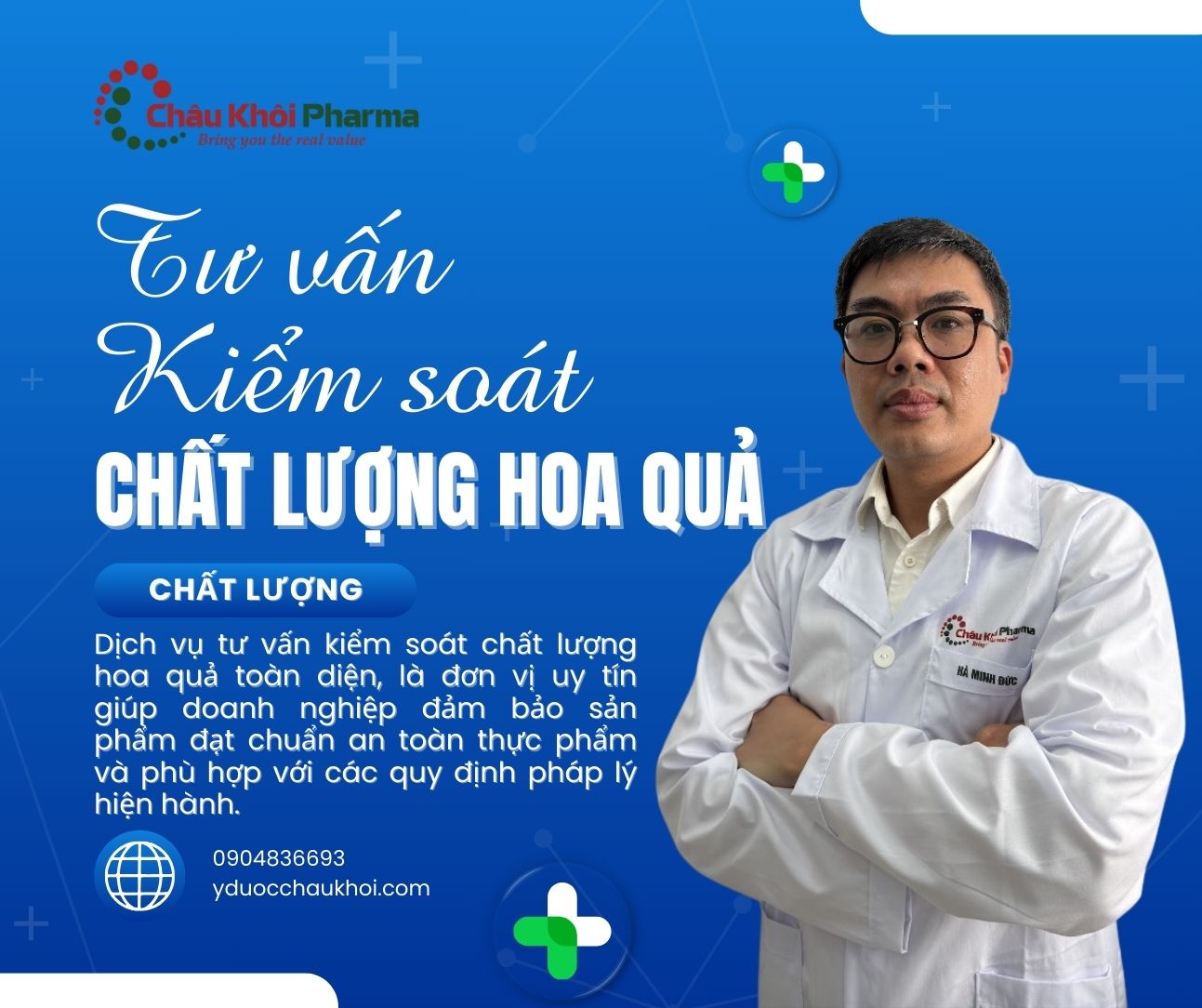 Tư vấn kiểm soát chất lượng hoa quả