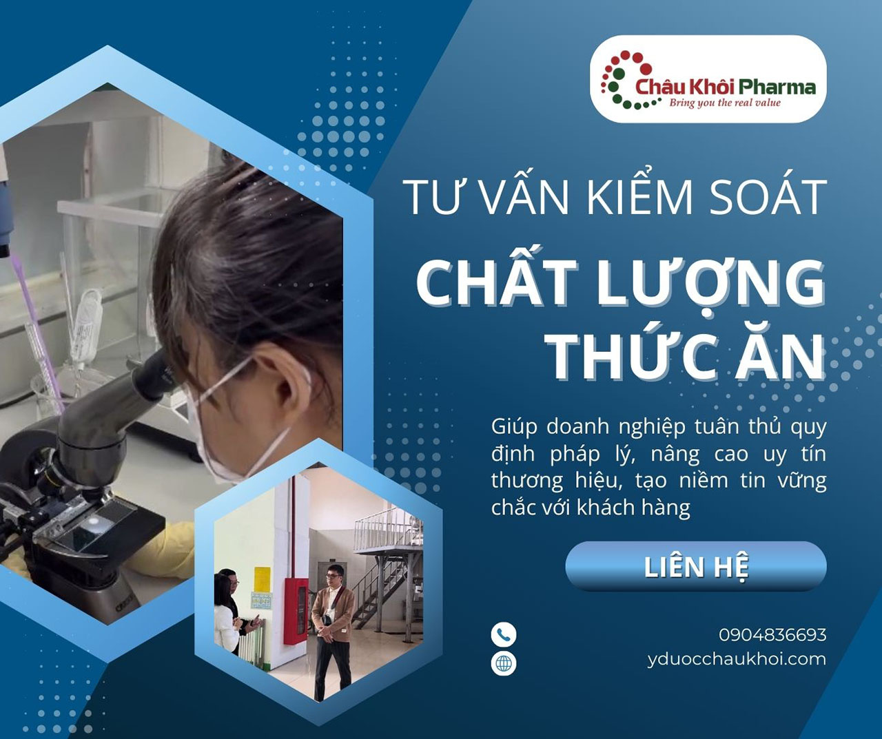 tư vấn kiểm soát chất lượng thức ăn