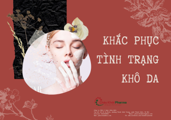 Khắc phục tình trạng da khô