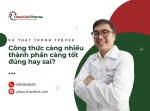 Công thức càng nhiều thành phần càng tốt đúng hay sai? Sự thật trong TPBVSK