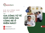 Giá gia công thấp đến từ đâu? Gia công tử tế khó hơn gia công rẻ ở điểm nào?