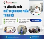 Đơn vị tư vấn kiểm soát chất lượng dược phẩm tại Hà Nội