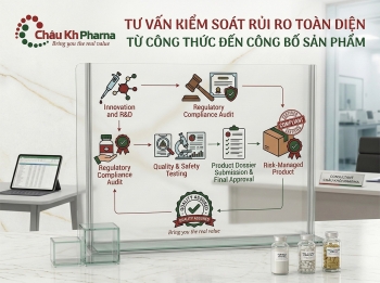 Tư vấn kiếm soát rủi ro toàn diện từ công thức đến công bố sản phẩm