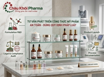 Tư vấn phát triển công thức mỹ phẩm an toàn đúng quy định pháp luật